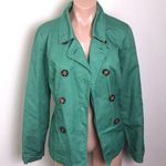 Merona  Water Repellant Green Tortoise Jacket with Tie Photo 0