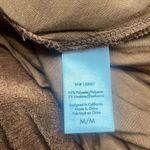 l*space L* Melissa Dress Coffee Brown Long Sleeve Shimmery Medium Mini Dress Photo 4