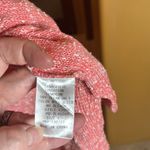 Umgee  Coral Marled Cowl Neck Drop Sleeve Sweater Size Large Oversized Photo 6