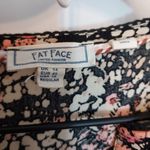 Fat Face Porth Blush Floral Dot Print Midi Long Sleeve Ruffle Lace V-Neck Dress Photo 2