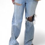 Garage  Wide Leg Ripped Jeans Photo 1