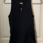 Lucy black workout top quarter zip size S Photo 3