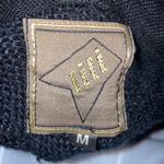 Black lili %100 Linen Waterfall Open Jacket Photo 7