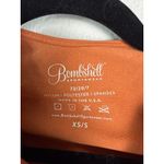 Bombshell sportswear  Long Sleeve Cropped Shirt Orange Size XS Photo 1