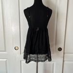 Victoria's Secret 2011  BLACK SHEER LACE TEDDY LINGERIE BABY DOLL Photo 2