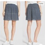 Madewell  Nico Mini Blue Silk Skirt | 0 Photo 1