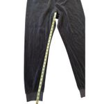Juicy Couture ‎ Women’s Velour Tracksuit Set Black Hoodie Pants Size L Vintage Photo 12