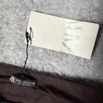 ZARA  chocolate Brown textured mini Skirt Medium Photo 4