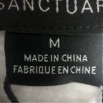 Sanctuary EUC White Henley Short Sleeve Button-Up Shirt NWT Size Medium Photo 9