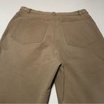 Doncaster  Signature Women SZ 8 Khaki Pants Five Pockets Stretch‎ Vintage Classic Photo 5