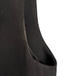 MNG Women Black Sleeveless Lapel Blazer Vest Oversized Size S Photo 1