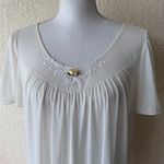 Vanity Fair Vintage  Stunning Whimsical Nightgown Lace Chiffon Sz Medium Floral Photo 1