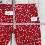 Tipsy Elves  Womens Christmas String Light Leggings Size Medium Spandex Blend Photo 8