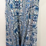 Avec Les Filles  Sea Beach Life Palm Trees Midi Dress Size 14 Photo 5