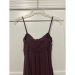 Anthropologie Anthropolgie Slim Knit Midi Dress Smoked Plum Purple Size XS Wedding Cocktail Photo 8