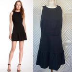 M Missoni Black Sleeveless Drop Waist Mini Dress‎ Size 10 Photo 1