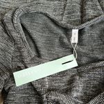 DRESSFO Grey Long Sleeve Crossed shirt | medium Gray Photo 7