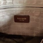 Kate Spade  NY Black Patent Brown Leather Combo Court Tote Zip Shoulder Bag Photo 3