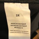 Bebe SPORT DOUBLE PRINT INSERT BLACK CAPRI ROSE PINK PAISLEY PANT 3X Photo 9