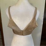 Cacique Lightly Lined Full Coverage Plus Size 38DD Gold Lace Overlay Bra Photo 8