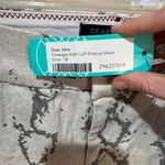 Dear John  Finnegan roll cuff snake printed shorts sz 12 NWT Photo 4