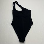 l*space L* Phoebe Classic One‎ Shoulder One Piece Swimsuit Womens Black SZ 6 Summer Photo 2