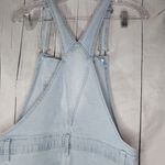 No Boundaries  Hippie Denim Overalls Shorts With Embroidered Flowers Size L Photo 8
