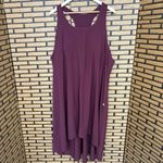Halara Burgundy Breezeful Dress With Built In Bra Size 2X Photo 1
