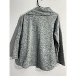Ruby Rd Womans  Petite Size PM Gray Cowl Neck Long Sleeve Sweatshirt Photo 1