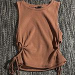 ZARA  Brown Tank Top Essential Photo 0