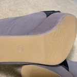Light In The Box Women’s Gray Suede Shoes with Black Fabric Design on Front Size EU 37 Photo 7