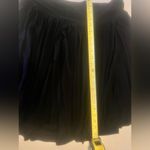 Norma Kamali skirt size 2XL Stretchy Fabric Elastic Waist Flared Pleated Black Photo 7