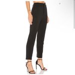 Vince Tapered Trouser 8 Black Pants Ankle Crop Academia Work Career Minimalist Photo 1