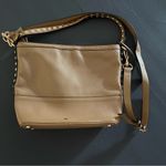 Rebecca Minkoff  Blythe Convertible Crossbody ➡️ Hobo Bag Tan Gold Hardware READ Photo 13