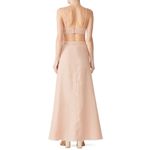 Miguelina Ballerina High Low Skirt Light Pink Womens Size Small Photo 4