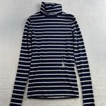Ralph Lauren Polo XS Turtleneck Sweater Navy Striped Pullover Preppy Nautical Photo 1