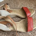Lucky Brand  Wedge Heel Sandals Open Toe Ankle Strap Hemp Shoes Womens 7M Photo 0