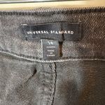Universal Standard  Black High Rise Ankle Straight Jeans Size 14 Photo 4