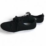 Clarks Cloud Steppers Black Knit Step Allenasun Sneakers 7.5 Photo 3
