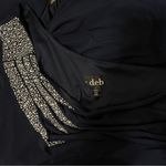 Deb Navy Blue One Shoulder Bodycon Homecoming Dress Size L Photo 1