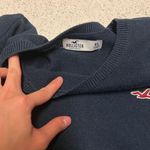 Hollister Navy Crew Neck Sweater Photo 1