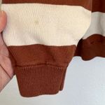 By Together 5/$25 Striped Pullover in Brown/White Photo 5