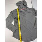 Patagonia ‎ Gray Activewear Hoodie Pullover 1/4 Zip Long Sleeve Women's L 12 Photo 7