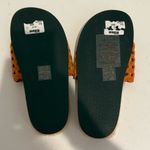 Rag and Bone Bailey Sunset Orange Suede Faux-Shearling Lined Slide Sandal Size 38 Photo 6