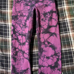 Lululemon Pink and black tie-dye  leggings  Photo 0