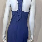 Anthropologie C Luce Blue Ruffle Button Down Dress Photo 8
