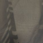 St. John  Sport Black and White Stripe Asymmetrical‎ Cardigan Size Small Photo 6