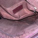 Etienne Aigner Burgundy Leather Suede Tote Bag Purse Designer Handbag Photo 6