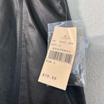 wilson's leather NWT Vintage Wilson’s Leather Black 100% Leather High Waisted Mini Skirt Size 8 Photo 1