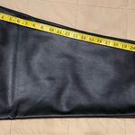 A New Day Womens Black Pleather Elastic Waist Plus Pants XXL Photo 3